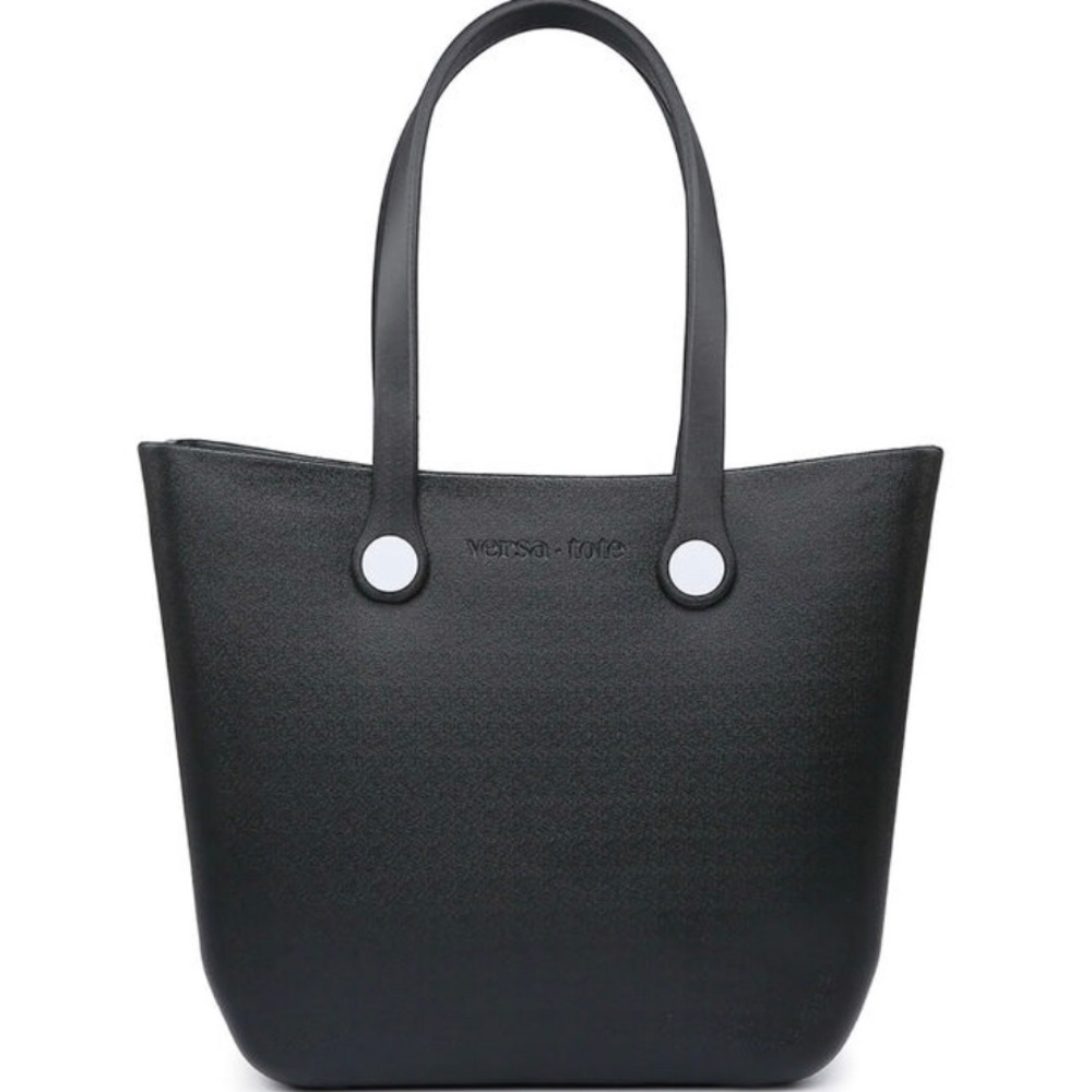 New Versa tote black Vera beach bag